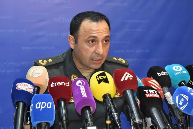 A.Eyvazov: Hazırda Azərbaycan Ordusu Kəlbəcər və Laçın rayonları ərazisində Ermənistan silahlı qüvvələrinin təxribatlarına qarşı qəti cavab tədbirləri görür 
