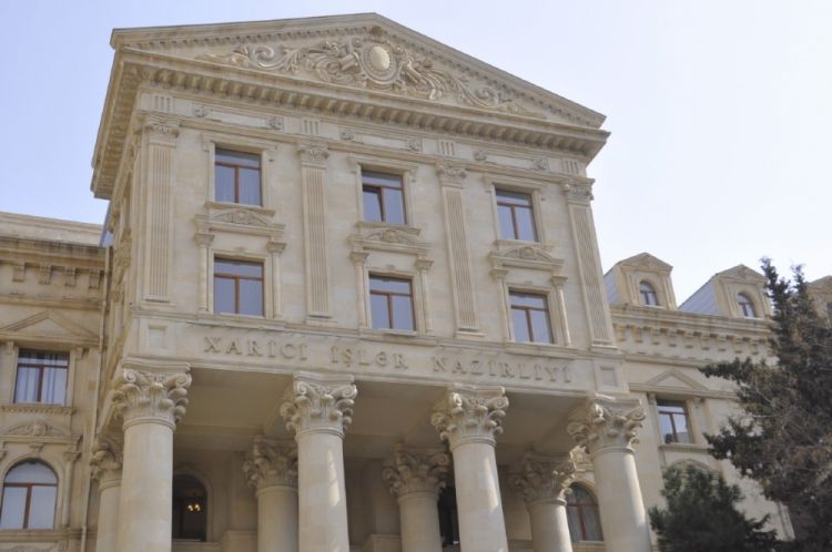 Xarici İşlər Nazirliyi Ermənistan silahlı qüvvələri bölmələrinin törətdiyi genişmiqyaslı təxribatla əlaqədar bəyanat yayıb