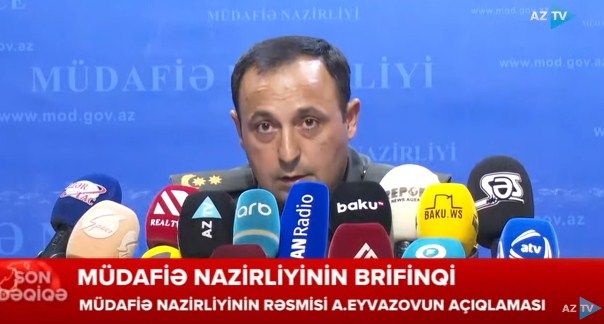 Azərbaycan Müdafiə Nazirliyində brifinq keçirilib