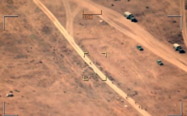 Erməni hərbçiləri kütləvi şəkildə döyüş mövqelərini tərk edirlər<font color=red> - VİDEO</font>