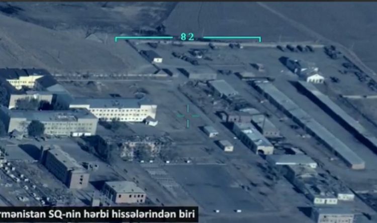 Ermənistanın darmadağın edilmiş hərbi hissəsinin görüntüləri yayılıb<font color=red> - VİDEO</font>
