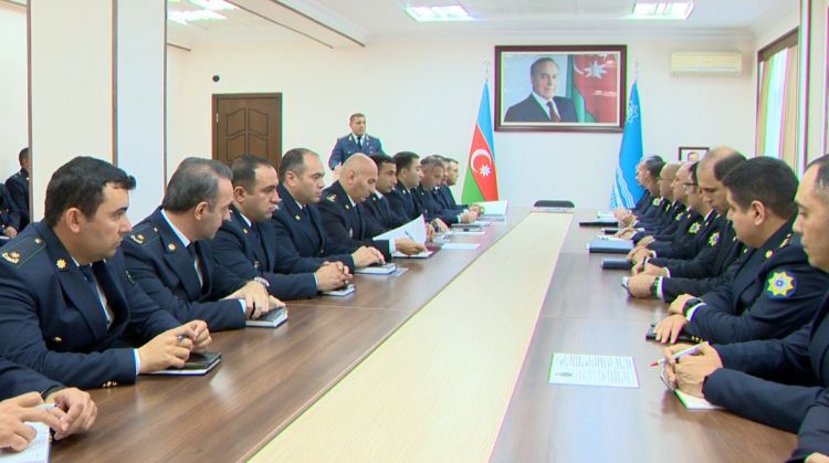 Naxçıvan Muxtar Respublikası Dövlət Gömrük Komitəsində payız-qış mövsümünə hazırlıq və qarşıda duran vəzifələr müzakirə olunub<font color=red> - FOTOLAR</font>