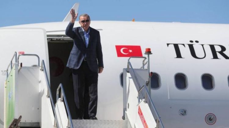 Türkiyə Prezidenti ABŞ-a yola düşüb