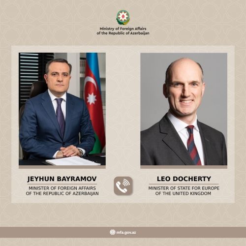 Böyük Britaniyanın dövlət naziri Ermənistanın son təxribatları barədə məlumatlandırılıb