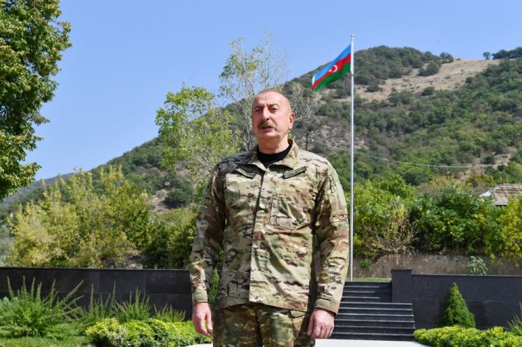 Prezident: "Ümid edirəm ki, laçınlıların birinci qrupu Laçın şəhərinə gələn ilin sonuna qədər qayıda bilərlər"