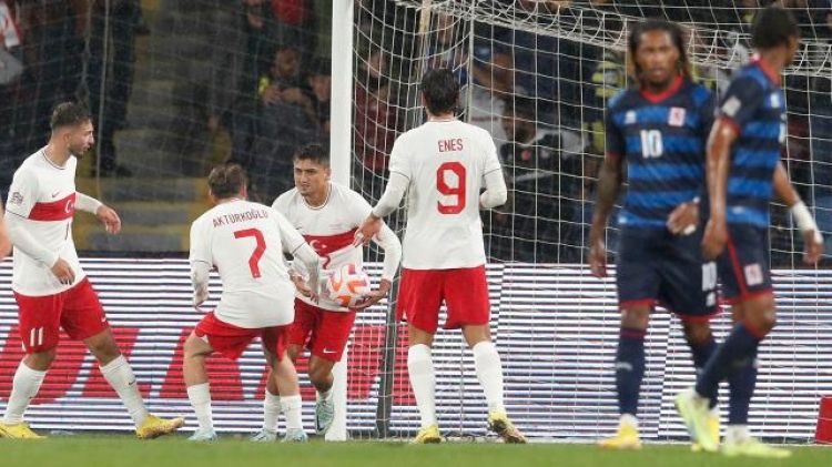 UEFA Millətlər Liqası: Türkiyə yığması B Liqasına yüksəlib