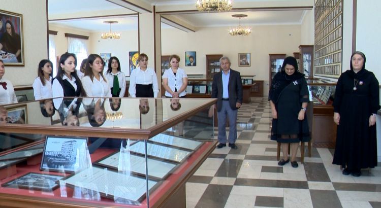 Xatirə muzeyində Vətən müharibəsi şəhidlərinin xatirəsi anılıb<font color=red> - FOTOLAR</font>