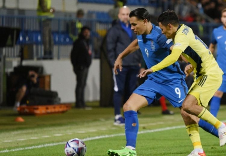 UEFA Millətlər Liqası: Azərbaycan - Qazaxıstan oyunu başlayıb