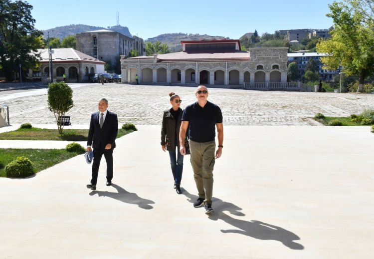 Azərbaycan Respublikası Prezidentinin Şuşa rayonunda xüsusi nümayəndəliyinin binasında hər cür şərait yaradılıb<font color=red> - FOTOLAR</font>