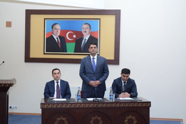 Naxçıvan Dövlət Universitetində fəaliyyət göstərən badminton klubunun təqdimatı olub<font color=red> - FOTOLAR</font>