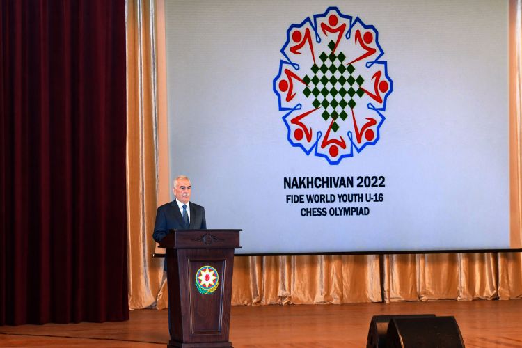 Naxçıvanda Şahmat Olimpiadasının açılışı olub<font color='red'> - YENİLƏNİB</font><font color=red> - FOTOLAR</font>