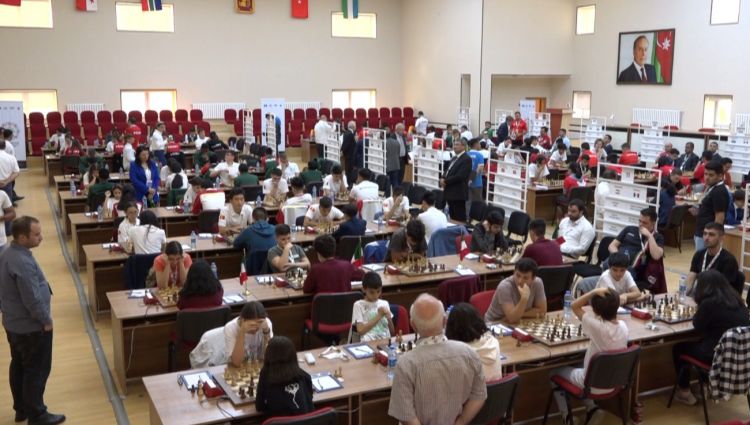 Naxçıvanda Ümumdünya Şahmat Olimpiadası start götürüb<font color=red> - VİDEO</font>