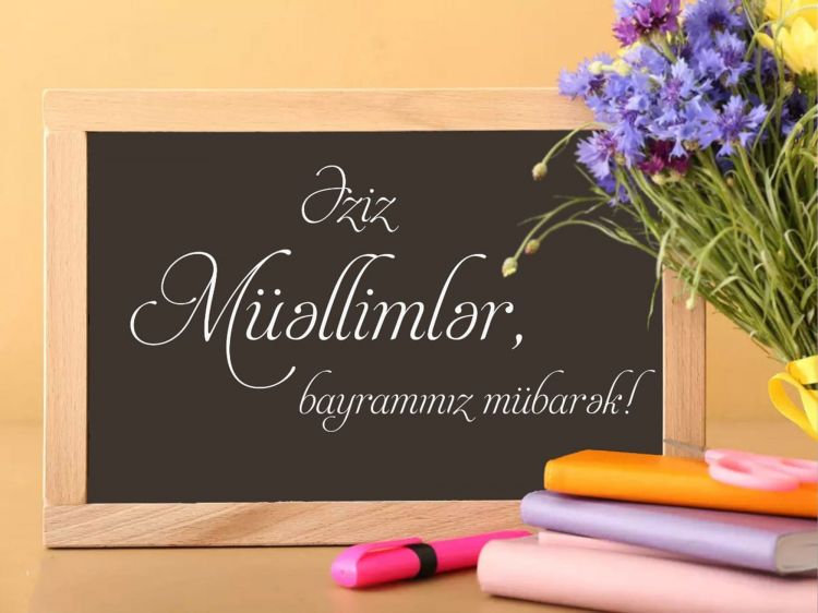 5 oktyabr Beynəlxalq Müəllimlər Günüdür
