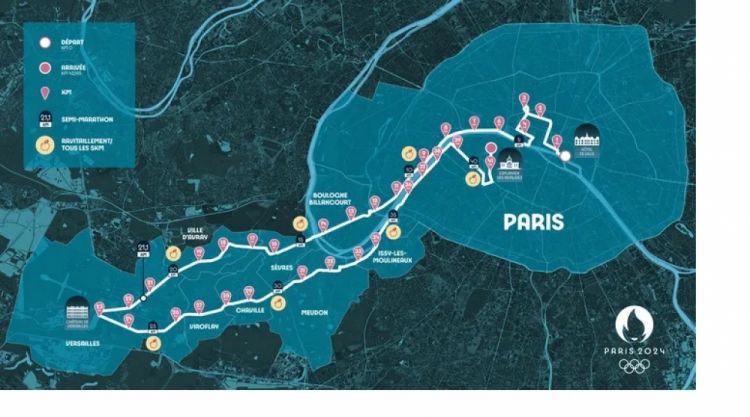 “Paris-2024” Olimpiya Oyunlarının marafon marşrutu açıqlanıb