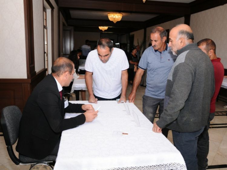 Kəngərlidə keçirilən əmək yarmarkasında 29 nəfər işlə təmin olunub <font color=red> - FOTOLAR</font>