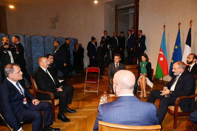 Praqada Azərbaycan, Fransa, Avropa İttifaqı Şurası və Ermənistan liderlərinin yenidən görüşü olub<font color='red'> - YENİLƏNİB</font><font color=red> - FOTOLAR</font>