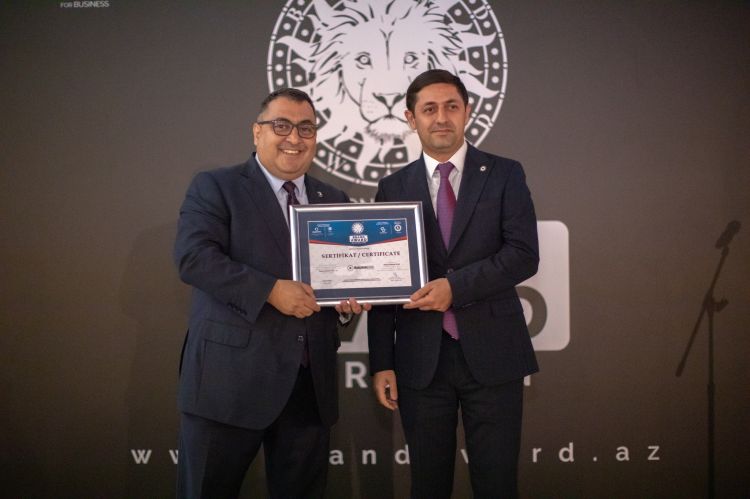 “Naxçıvanbank” ASC “Brand Award Azerbaijan” milli müsabiqəsinin qalibləri sırasında yer alıb