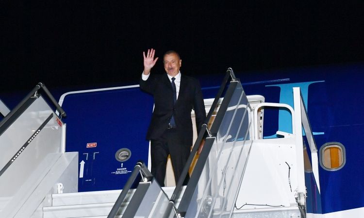 Prezident İlham Əliyevin Rusiyaya işgüzar səfəri başa çatıb