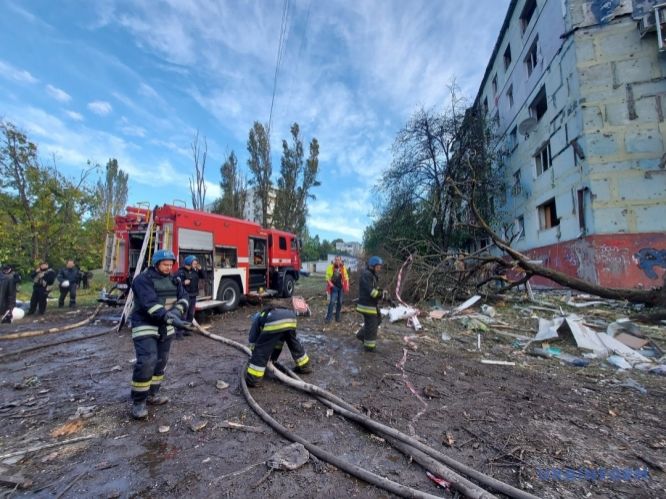 Ukraynanın Zaporojye şəhərinə raket hücumu nəticəsində azı 17 nəfər həlak olub