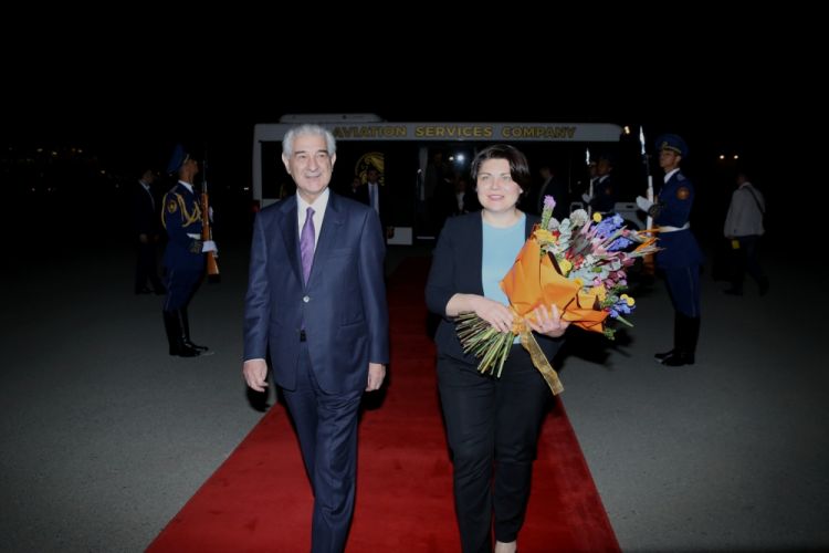 Moldovanın Baş naziri Azərbaycana səfərə gəlib