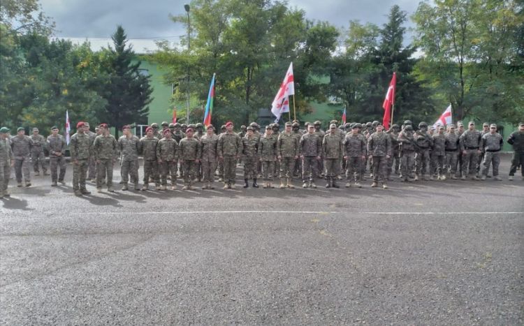 Azərbaycan, Türkiyə və Gürcüstan xüsusi təyinatlılarının birgə təlimi başlayıb<font color=red> - FOTOLAR</font>