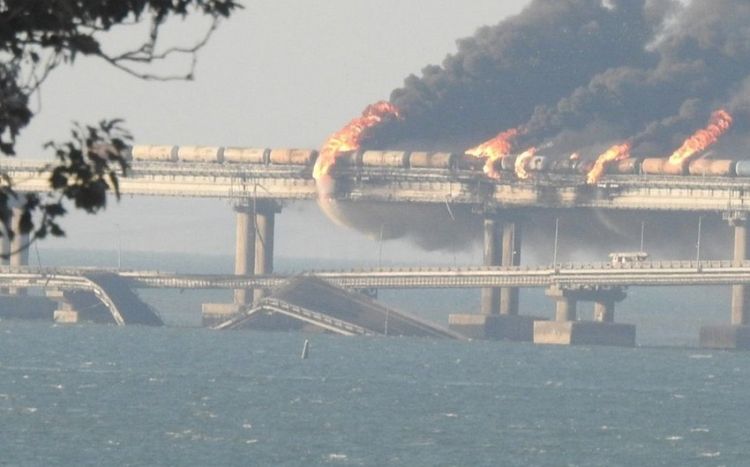 Krım körpüsünün partladılmasına görə 9 nəfər saxlanılıb, aralarında Ermənistan vətəndaşı da var