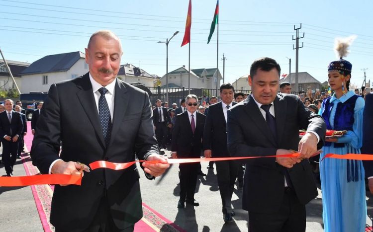 Bişkekdə Nizami Gəncəvi adına məktəbin açılış mərasimi keçirilib<font color='red'> - YENİLƏNİB</font>
