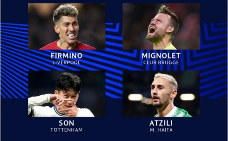 UEFA Çempionlar Liqasında həftənin ən yaxşı futbolçusu adına namizədlər bəlli olub
