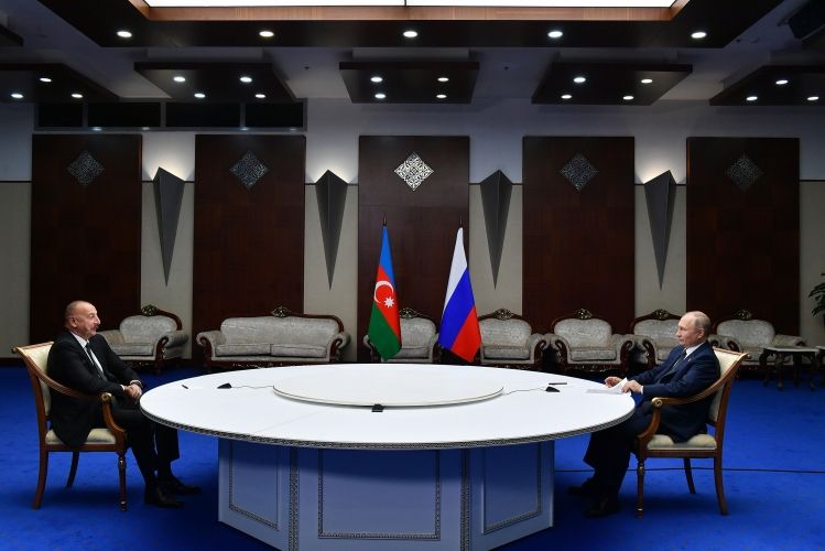 Vladimir Putin: Rusiya Azərbaycanın aparıcı iqtisadi-ticari tərəfdaşlarından biri kimi qalmaqdadır