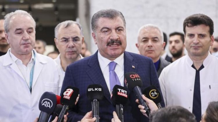 Türkiyənin səhiyyə naziri: İstanbulda müalicə alan mədən işçilərindən beşinin vəziyyəti kritik ağırdır