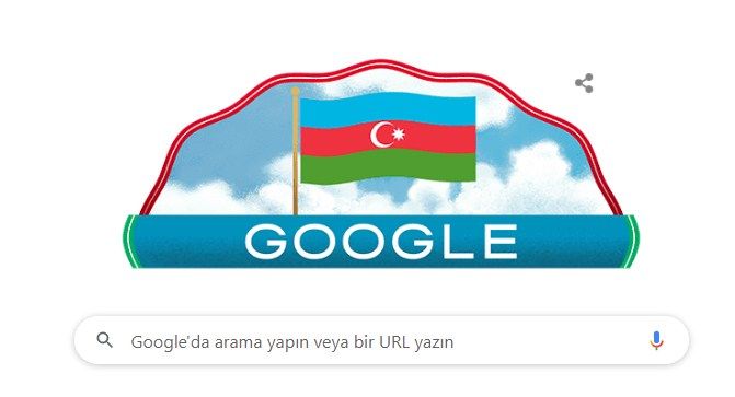 “Google” Azərbaycanın Müstəqilliyinin Bərpası Gününə "dudl" həsr edib