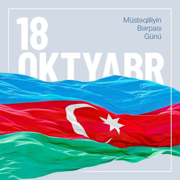 Birinci vitse-prezident Mehriban Əliyeva Müstəqilliyin Bərpası Günü ilə bağlı paylaşım edib