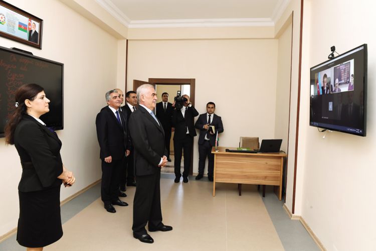 Naxçıvanda Distant Təhsil Mərkəzi istifadəyə verilib<font color=red> - FOTOLAR</font>