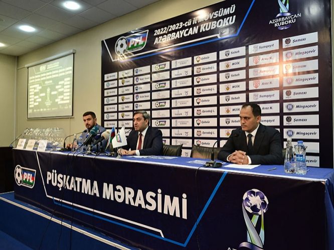 Azərbaycan kuboku uğrunda yarışın 2022/2023-cü il mövsümünün püşkü atılıb