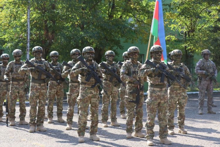“Qafqaz Qartalı-2022” adı altında Gürcüstanda keçirilən hərbi təlimlər başa çatıb