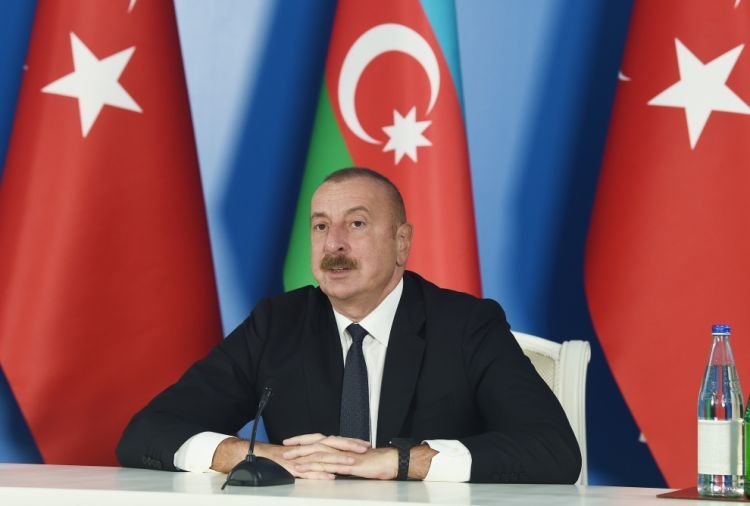 Azərbaycan Prezidenti: Əziz qardaşım Rəcəb Tayyib Ərdoğanın liderliyi sayəsində Türkiyə dünya miqyasında güc mərkəzinə çevrilib