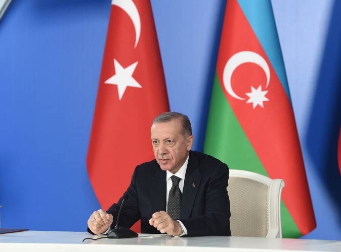Türkiyə Prezidenti: Zəngəzur dəhlizi ilə bağlı bəzi dairələrdəki qorxu və narahatlıq reallıqdan uzaqdır