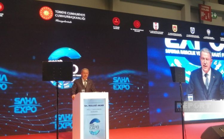 Hulusi Akar: "Azərbaycan kimi dost və müttəfiq ölkələrin müdafiə ehtiyaclarını qarşılaya bilirik"