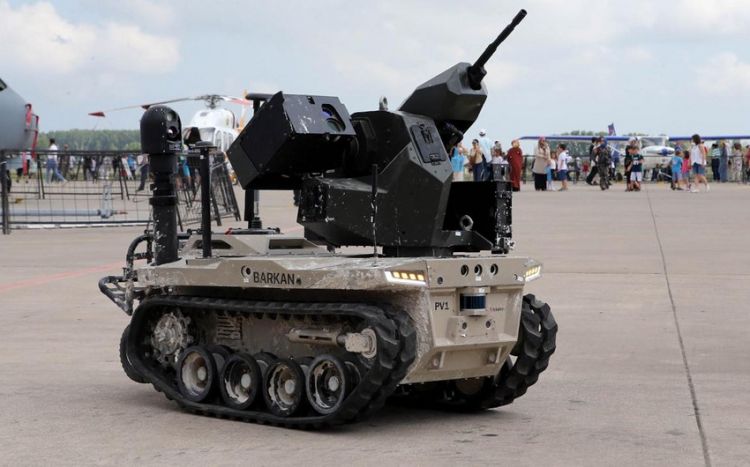 Azərbaycan Türkiyədən BARKAN yerüstü döyüş robotunun alınması ilə bağlı razılıq əldə edib