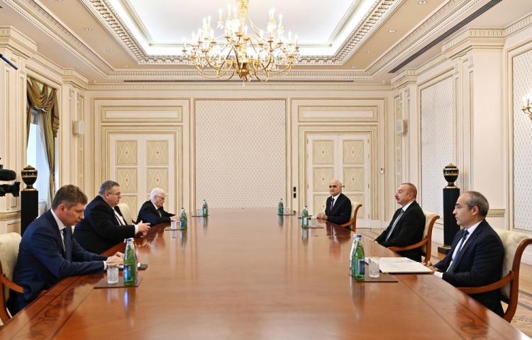 Prezident İlham Əliyev Rusiya Baş nazirinin müavinini qəbul edib<font color='red'> - YENİLƏNİB</font>