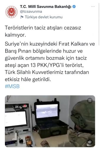 Suriyada daha 13 terrorçu zərərsizləşdirilib