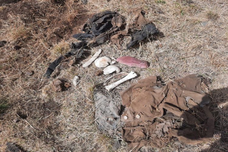 Kəlbəcərdə insan sümükləri, eləcə də qadın geyim əşyalarının fraqmentləri aşkarlanıb