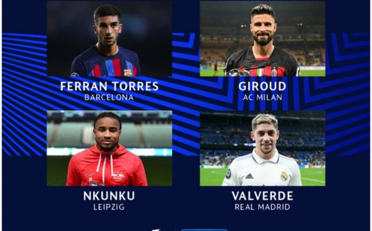 Çempionlar Liqasında həftənin ən yaxşı futbolçusu adına namizədlər bəlli olub