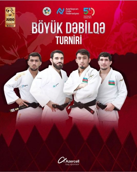 Bakıda cüdo üzrə “Böyük dəbilqə” turnirinə start verilib