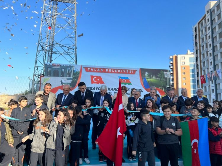 Kayseri şəhərində Azərbaycan Qardaşlıq Parkı açılıb<font color=red> - FOTOLAR</font>