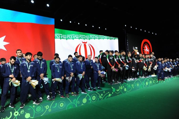 Azərbaycan millisi Bakıda keçirilən yunan-Roma güləşi üzrə dünya kuboku yarışında gümüş medal qazanıb