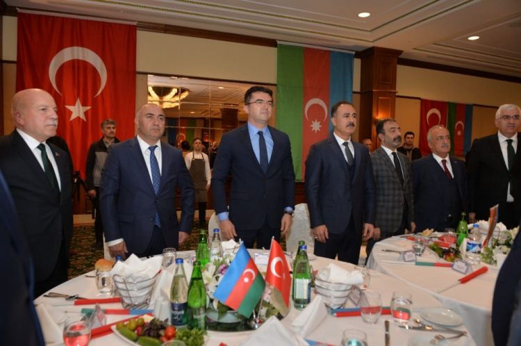 Türkiyənin Ərzurum şəhərində Qarabağ Zəfəri münasibətilə tədbir keçirilib<font color=red> - FOTOLAR</font>