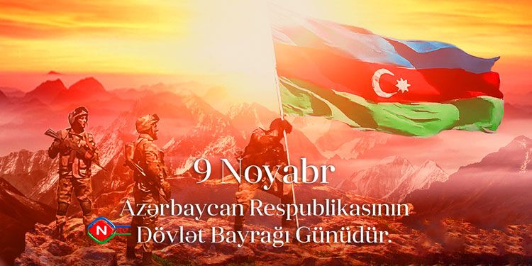 9 noyabr Azərbaycan Respublikasının Dövlət Bayrağı Günüdür