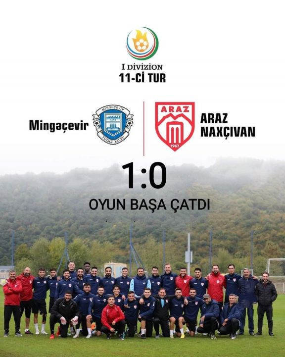 "Araz-Naxçıvan" çempionatda ilk məğlubiyyətini alıb