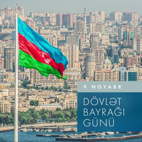 Birinci vitse-prezident Mehriban Əliyeva Dövlət Bayrağı Günü münasibətilə paylaşım edib